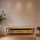 Teak TV Sideboard Intan Lative natur 200 cm - Das Holländische Möbelhaus