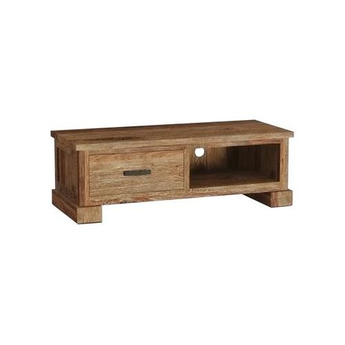 Teak TV Sideboard Lorenzo 1 Schub - Das Holländische Möbelhaus