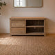 Teak TV Sideboard Losari 100 cm - Das Holländische Möbelhaus