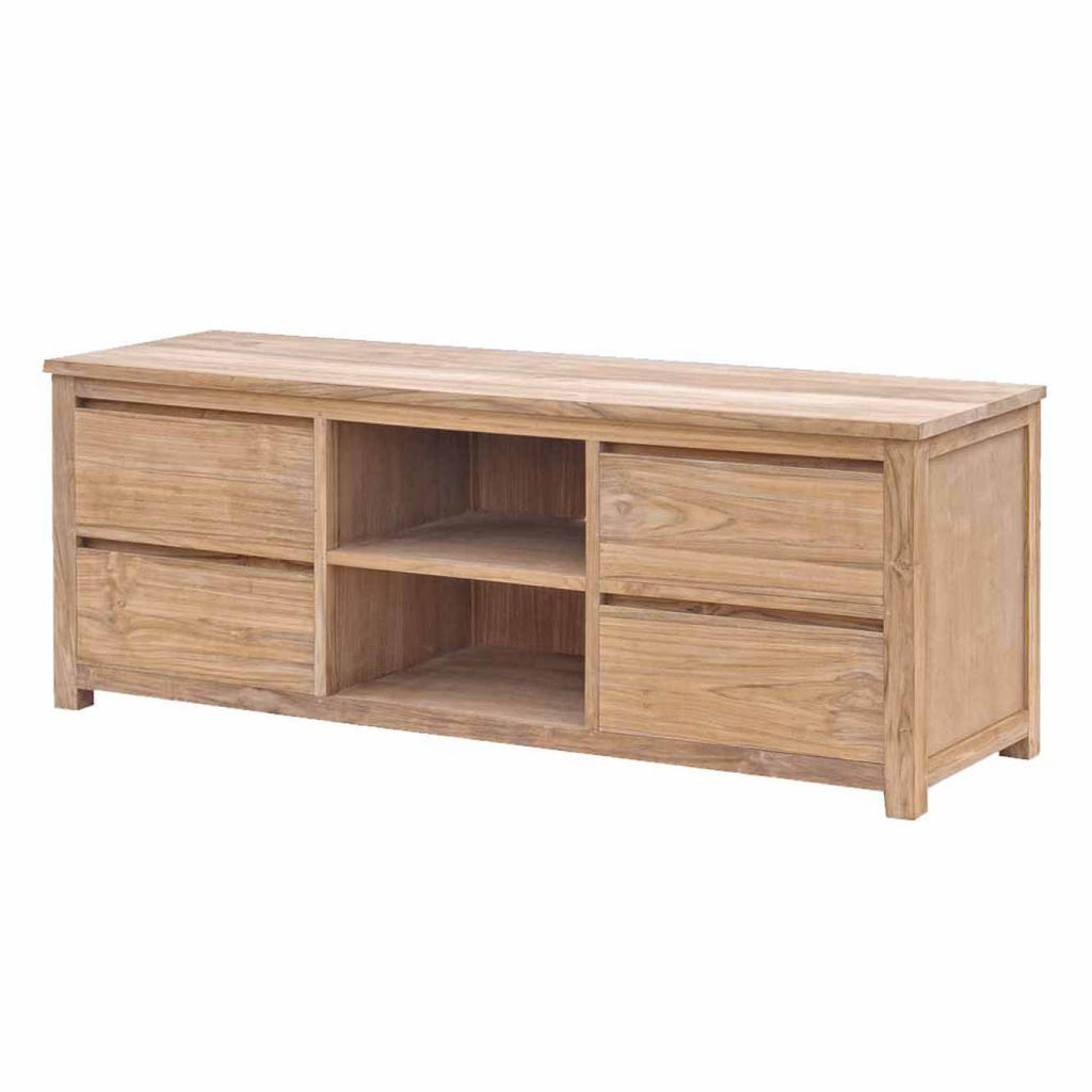 Teak TV Sideboard Losari 160 cm - Das Holländische Möbelhaus