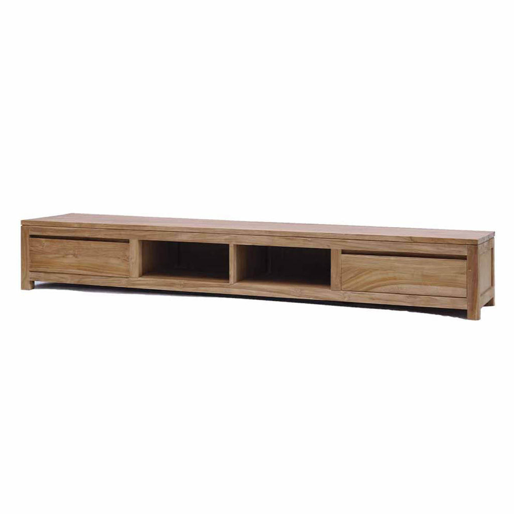 Teak TV Sideboard Losari 240 cm - Das Holländische Möbelhaus