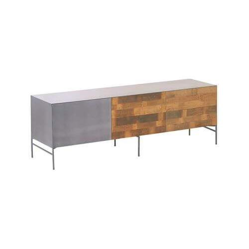 Teak TV Sideboard Pandora 166 cm - Das Holländische Möbelhaus