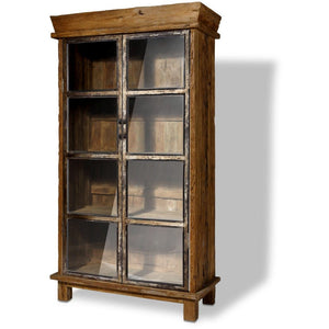 Teak Vitrinenschrank Flintstone