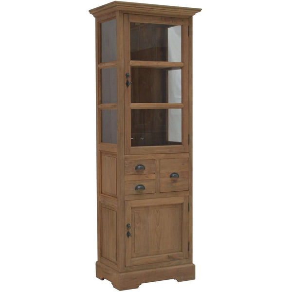 Teak Vitrinenschrank Gerritsen - Das Holländische Möbelhaus