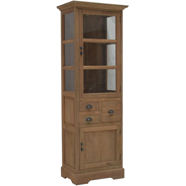 Teak Vitrinenschrank Gerritsen - Das Holländische Möbelhaus
