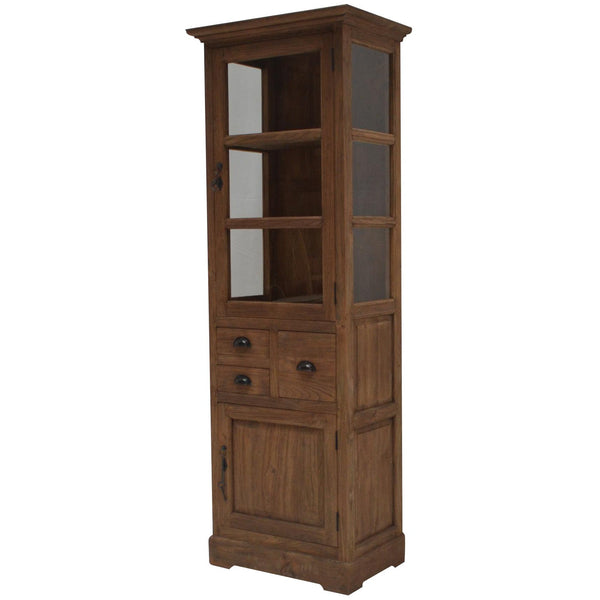 Teak Vitrinenschrank Gerritsen - Das Holländische Möbelhaus