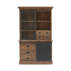 Teak Vitrinenschrank Roda 120