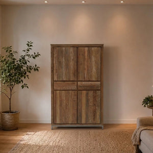 Teak Wäscheschrank Hannes