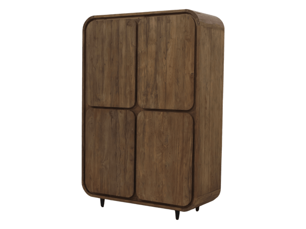 Teak Wäscheschrank Marlow - Das Holländische Möbelhaus