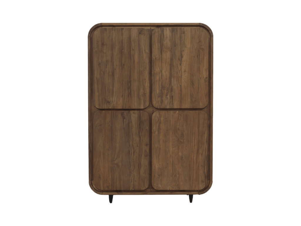 Teak Wäscheschrank Marlow - Das Holländische Möbelhaus
