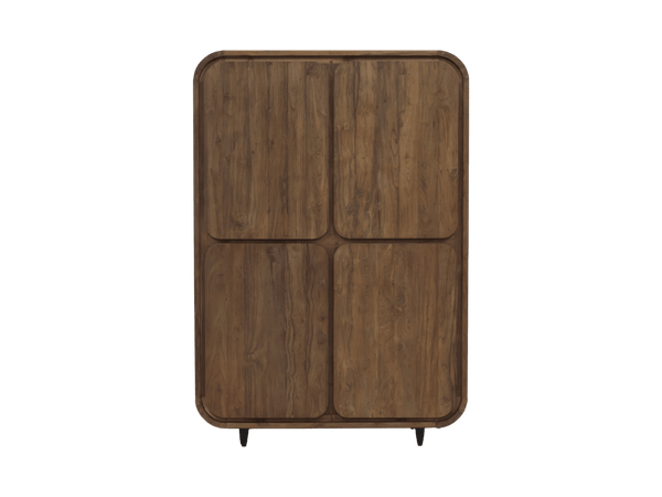 Teak Wäscheschrank Marlow - Das Holländische Möbelhaus