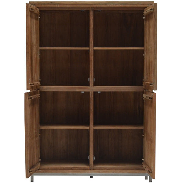 Teak Wäscheschrank Visser - Das Holländische Möbelhaus