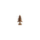 Teak Weihnachtsbaum Flach Bild 1