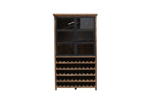 Teak Weinschrank Roda 120 cm
