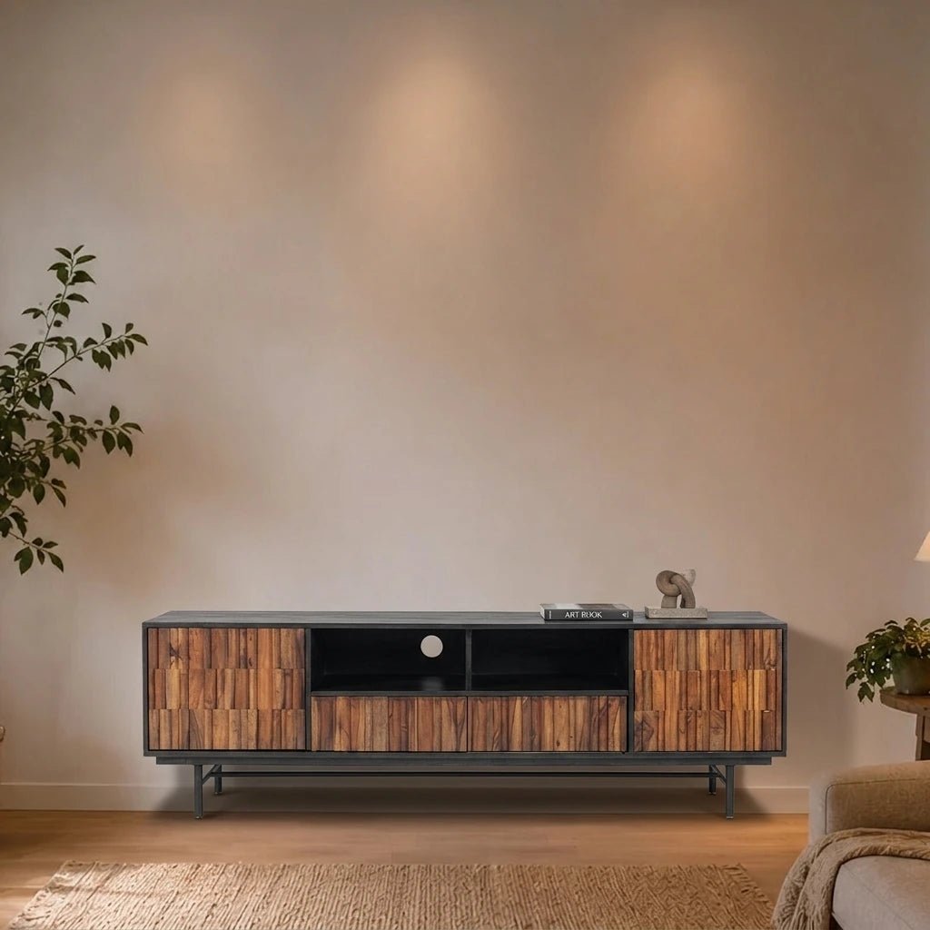 TV Sideboard Dimaro 2 Türen 2 Schübe - Das Holländische Möbelhaus