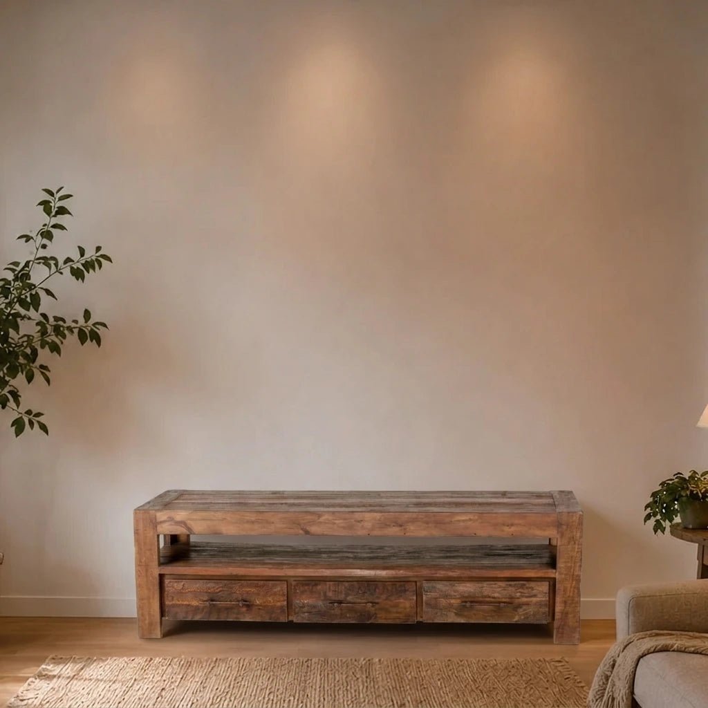 TV Sideboard Mix Wood - Das Holländische Möbelhaus