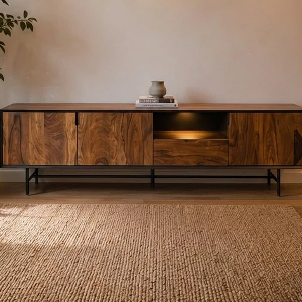 TV Sideboard Taviano 3 Schübe 1 Tür - Das Holländische Möbelhaus