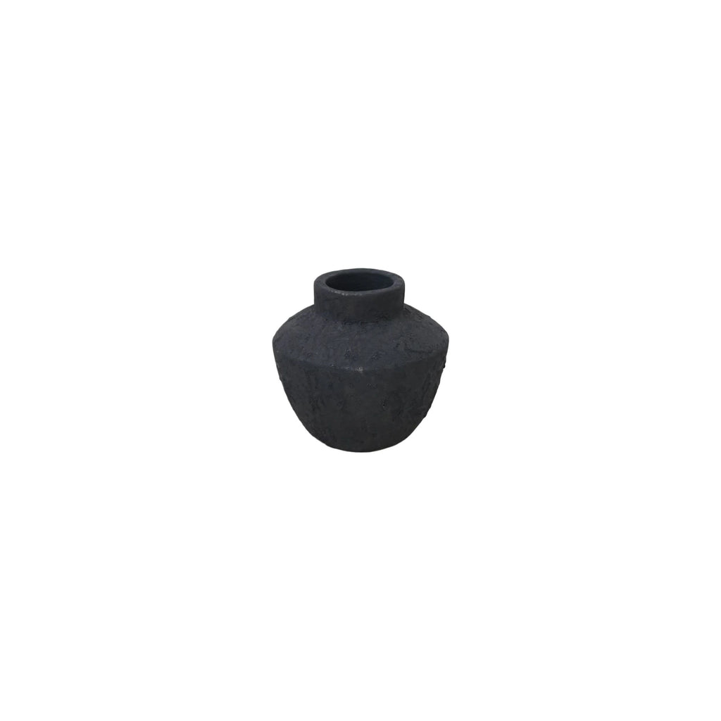Vase Guci UFO Schwarz Bild 1